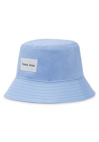 Tommy Jeans Kapelusz Tjw Sport Elevated Bucket AW0AW14080 Niebieski. Kolor: niebieski. Materiał: materiał. Styl: sportowy
