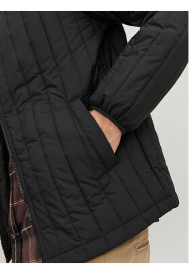 Jack & Jones - Jack&Jones Kurtka przejściowa City 12237729 Czarny Regular Fit. Kolor: czarny. Materiał: syntetyk