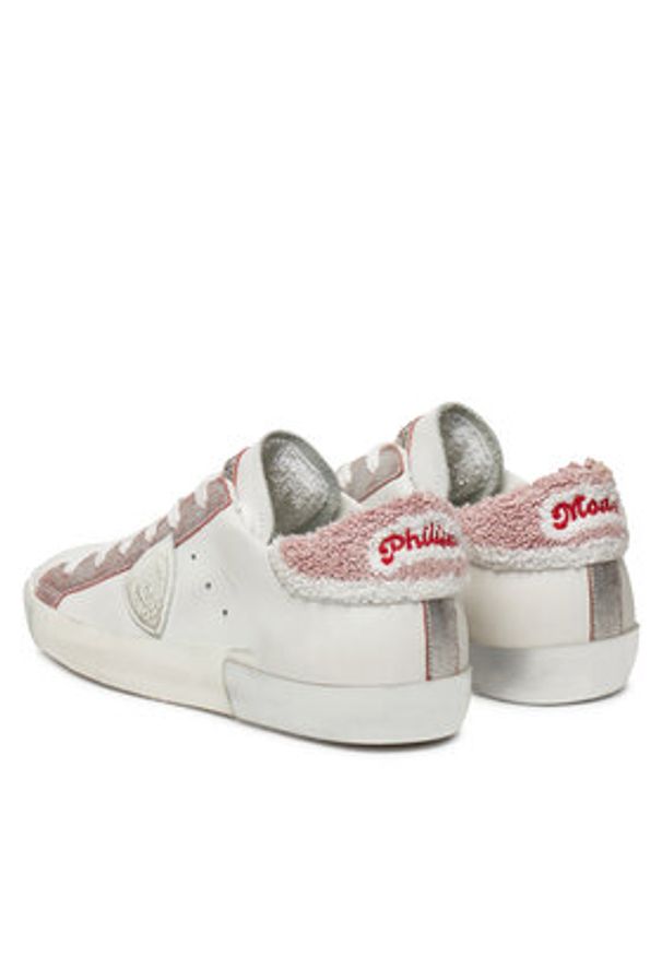 Philippe Model Sneakersy PRLD VEP1 Biały. Kolor: biały. Materiał: skóra