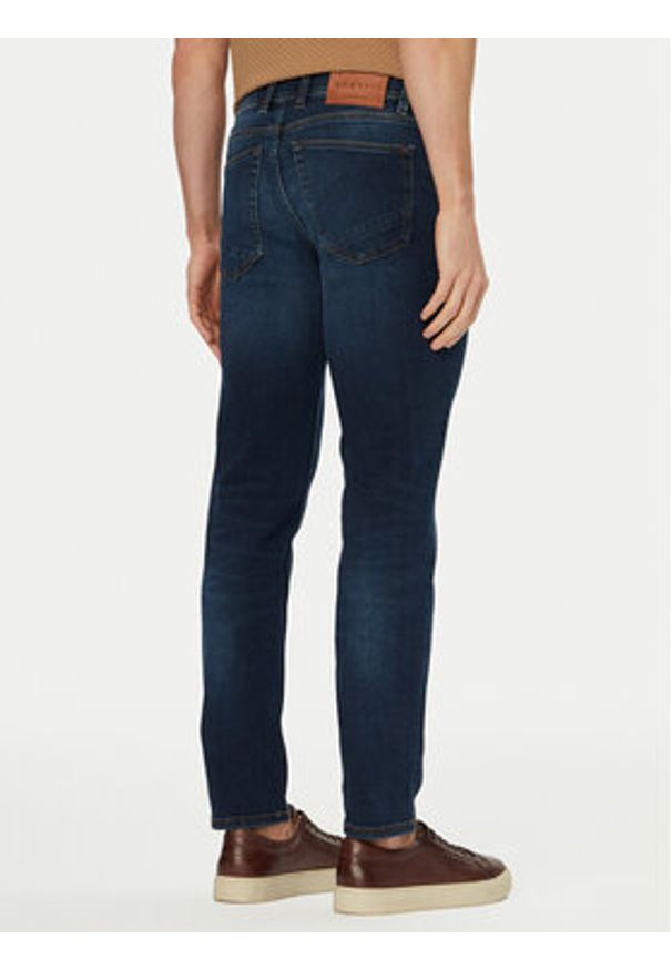 Bugatti Jeansy 3108D-16671E Granatowy Slim Fit. Kolor: niebieski