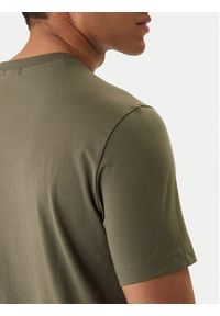 BOSS T-Shirt 50506373 Khaki Regular Fit. Kolor: brązowy. Materiał: bawełna #5