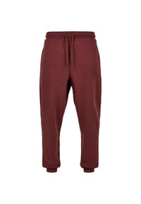 Spodnie Urban Classics basic. Kolor: czerwony, wielokolorowy, brązowy #1