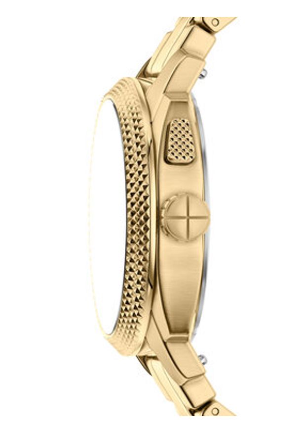 Fossil Zegarek Machine Big Tic FS6157 Złoty. Kolor: złoty