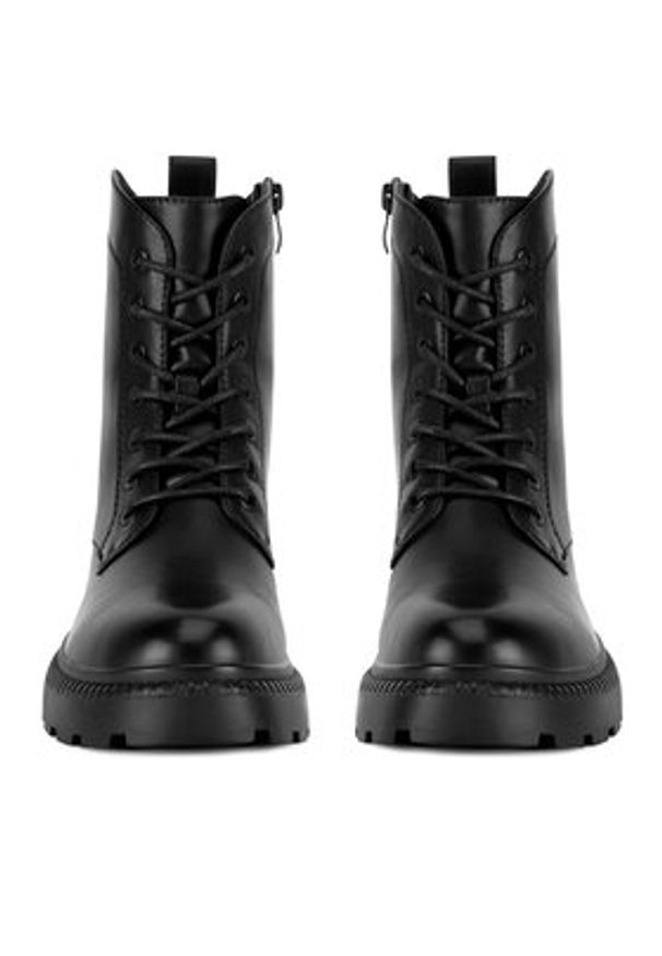 Lasocki Trzewiki CEO-HY60109 Czarny. Kolor: czarny. Materiał: materiał