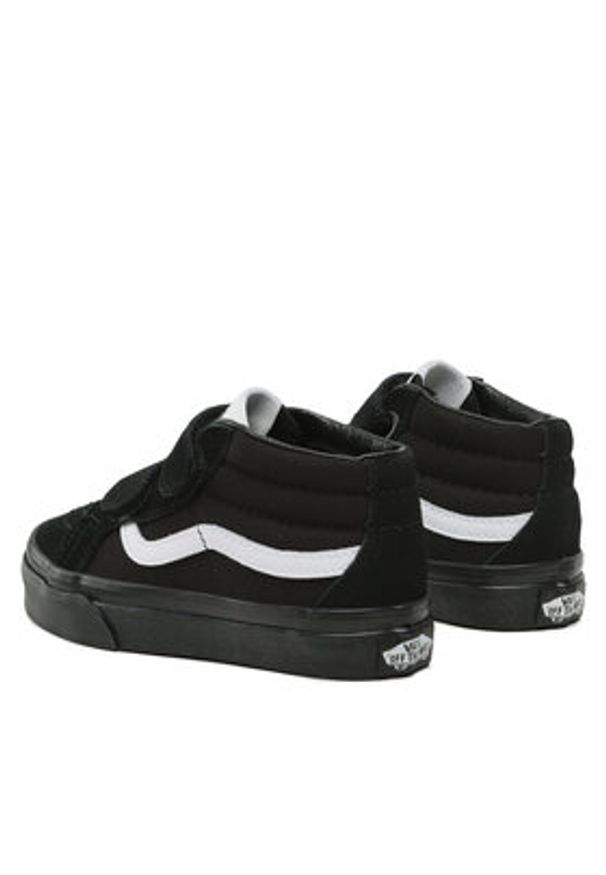 Vans Tenisówki Uy Sk8-Mid Reissue V VN0A346YLWB1 Czarny. Kolor: czarny. Materiał: zamsz, skóra
