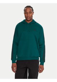 Adidas - adidas Bluza adicolor Classics 3-Stripes JY1378 Zielony Regular Fit. Kolor: zielony. Materiał: syntetyk