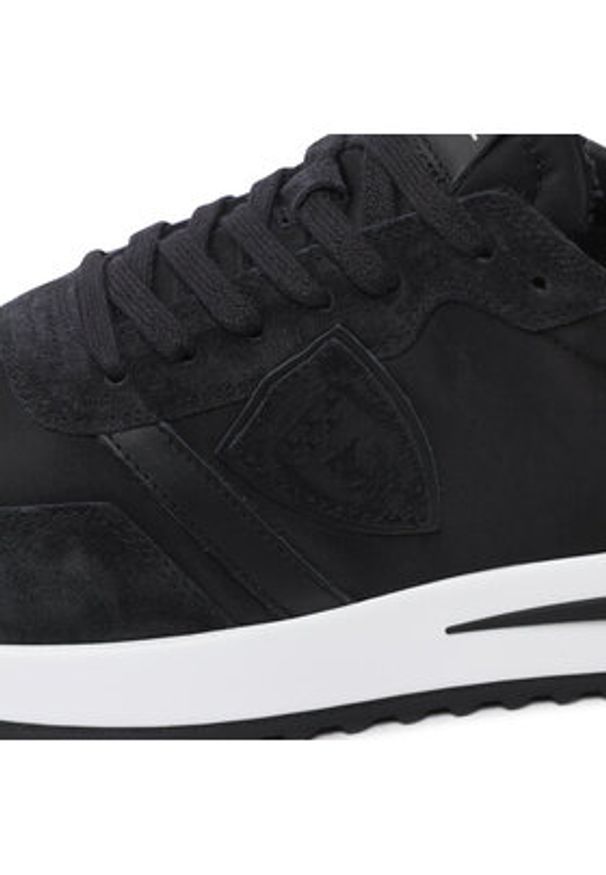 Philippe Model Sneakersy Tropez 2.1 TYLU W002 Czarny. Kolor: czarny. Materiał: zamsz, skóra