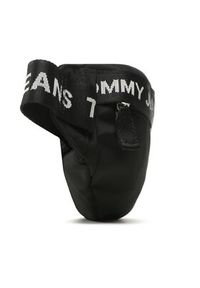 Tommy Jeans Saszetka nerka Tjm Essential Bum Bag AM0AM11178 Czarny. Kolor: czarny. Materiał: materiał