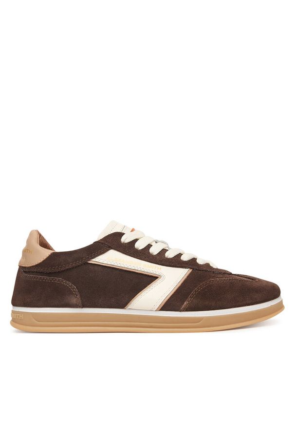 Sneakersy Alexander Smith. Kolor: brązowy