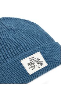 Jack Wolfskin Czapka Badge A61610 Niebieski. Kolor: niebieski. Materiał: akryl, materiał