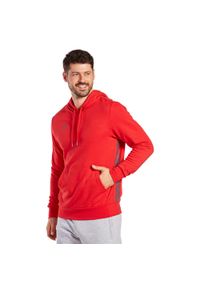 ERIMA - Hoodie Erima Essential Team. Typ kołnierza: kaptur. Kolor: szary, czerwony, wielokolorowy #1