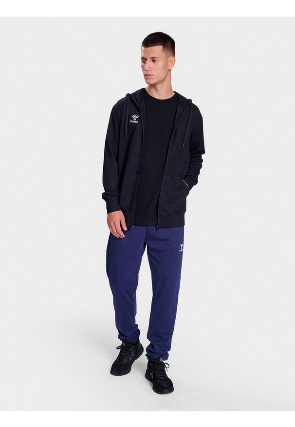 Hummel - Bluza hmlGO 2.0 ZIP HOODIE. Kolor: czarny