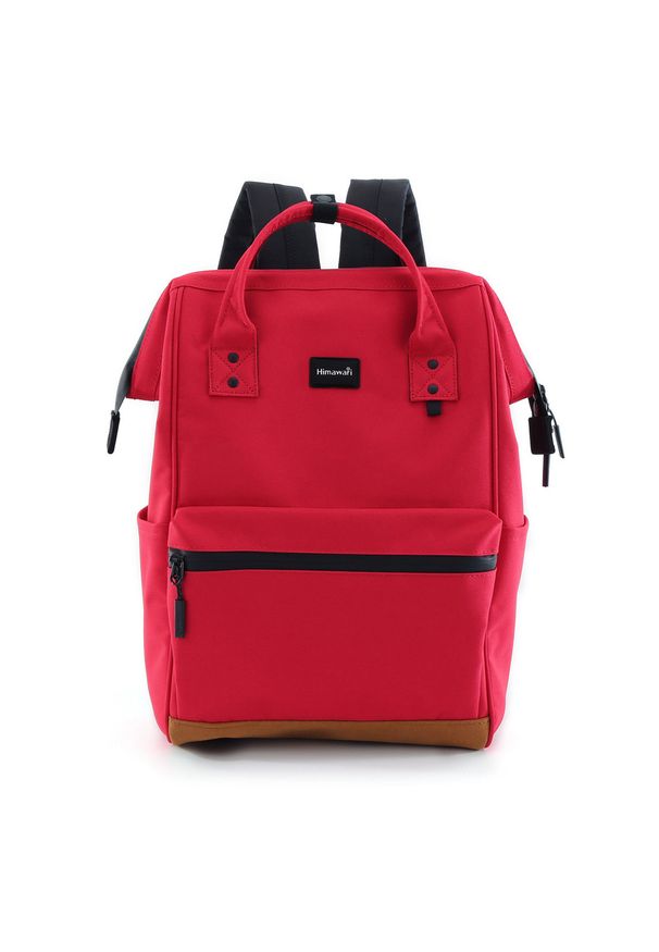 Peterson - Plecak wodoodporny Himawari 124 czerwony. Kolor: czerwony. Materiał: materiał. Styl: elegancki, casual