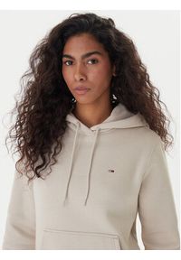 Tommy Jeans Bluza Flag DW0DW19958 Beżowy Regular Fit. Kolor: beżowy. Materiał: bawełna #2
