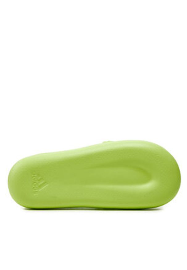 Adidas - adidas Klapki Zplaash Slides IF0889 Zielony. Kolor: zielony. Materiał: syntetyk