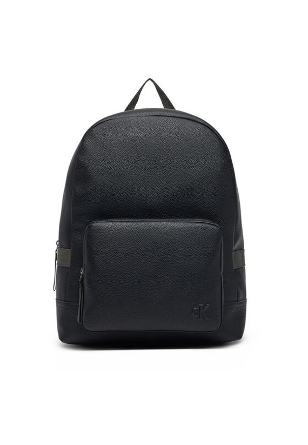 Calvin Klein Jeans Plecak Cargo Backpack 43 LV04G3158G Czarny. Kolor: czarny. Materiał: skóra