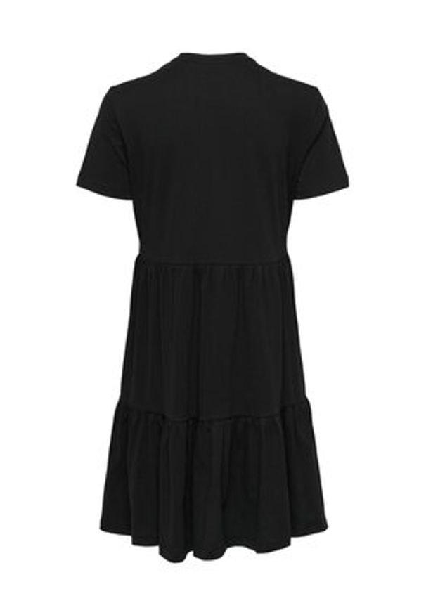 only - ONLY Sukienka codzienna 15286934 Czarny Regular Fit. Okazja: na co dzień. Kolor: czarny. Materiał: bawełna. Typ sukienki: proste. Styl: casual