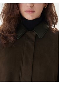 only - ONLY Kurtka z imitacji skóry Abbie 15372234 Brązowy Regular Fit. Kolor: brązowy. Materiał: skóra #4