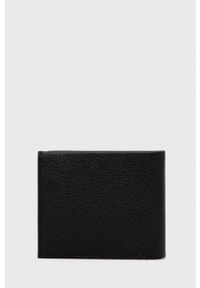 Calvin Klein Jeans portfel skórzany męski kolor czarny. Kolor: czarny. Materiał: skóra. Wzór: gładki #4
