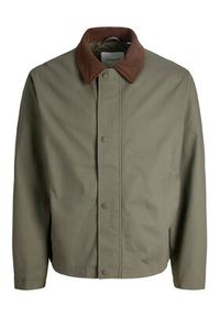 Jack & Jones Kurtka przejściowa Graham 12288889 Khaki Regular Fit. Kolor: brązowy. Materiał: bawełna #8