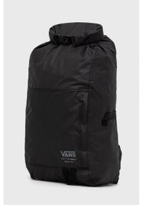 Vans plecak kolor czarny duży gładki. Kolor: czarny. Wzór: gładki #4