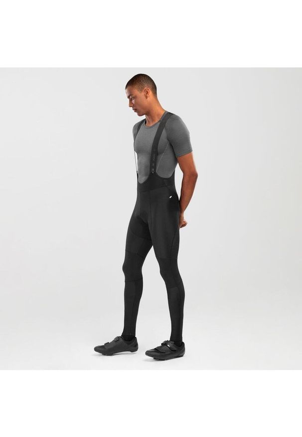 SIROKO - Męskie długie spodnie rowerowe Kolarstwo Siroko SRX Supreme. Kolor: czarny. Materiał: nylon. Długość: długie. Sport: kolarstwo