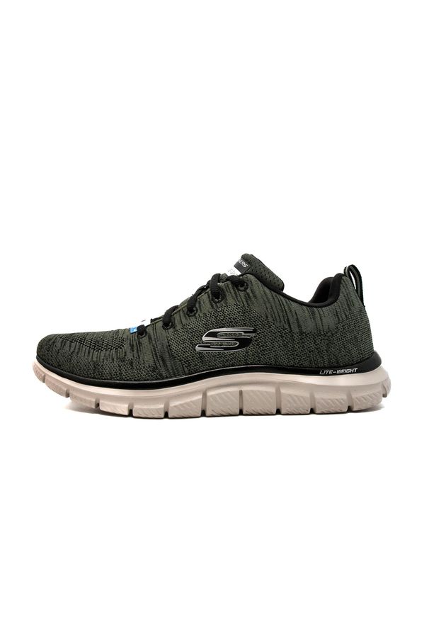 skechers - Buty Sportowe Skechers Track - Przedni Biegacz Dorosłych. Kolor: zielony. Materiał: syntetyk. Model: Skechers Sport