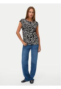 Vero Moda Bluzka Friga 10340830 Czarny Regular Fit. Kolor: czarny. Materiał: syntetyk #5