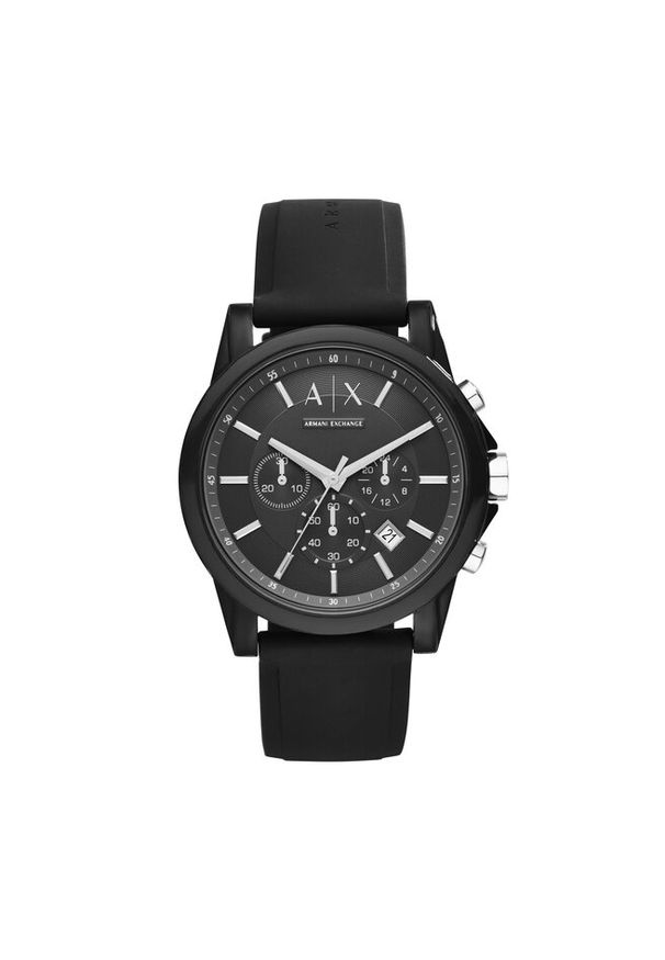 Zegarek Armani Exchange. Kolor: czarny