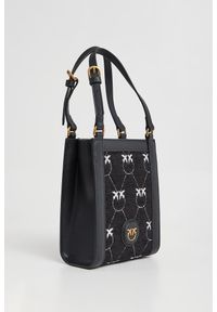 Pinko - Torebka damska Box Micro Vertical Shopper Jacquard PINKO #1