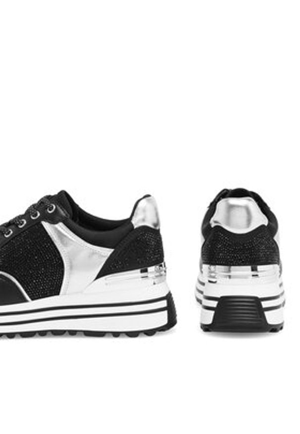 Eva Minge Sneakersy WYL3795-1 Czarny. Kolor: czarny. Materiał: syntetyk