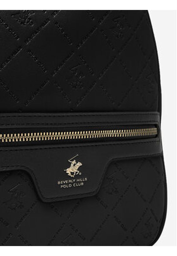 Beverly Hills Polo Club Plecak C-BHPC-H-002-08 Czarny. Kolor: czarny. Materiał: syntetyk, materiał