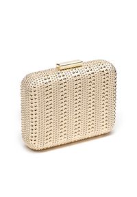 Kazar - Złota kopertówka damska. Kolor: złoty. Styl: wizytowy, klasyczny #3