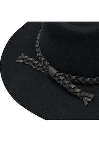 Brixton Kapelusz Messer Western Fedora 11060 Czarny. Kolor: czarny. Materiał: materiał #5