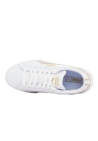 Buty do chodzenia damskie Puma Mayze Lth Classic. Zapięcie: sznurówki. Kolor: biały, wielokolorowy, beżowy. Materiał: syntetyk, skóra, materiał. Szerokość cholewki: normalna. Sport: turystyka piesza