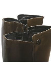 Solo Femme Kozaki 33944-04-M47/000-51-00 Zielony. Kolor: zielony. Materiał: skóra #3