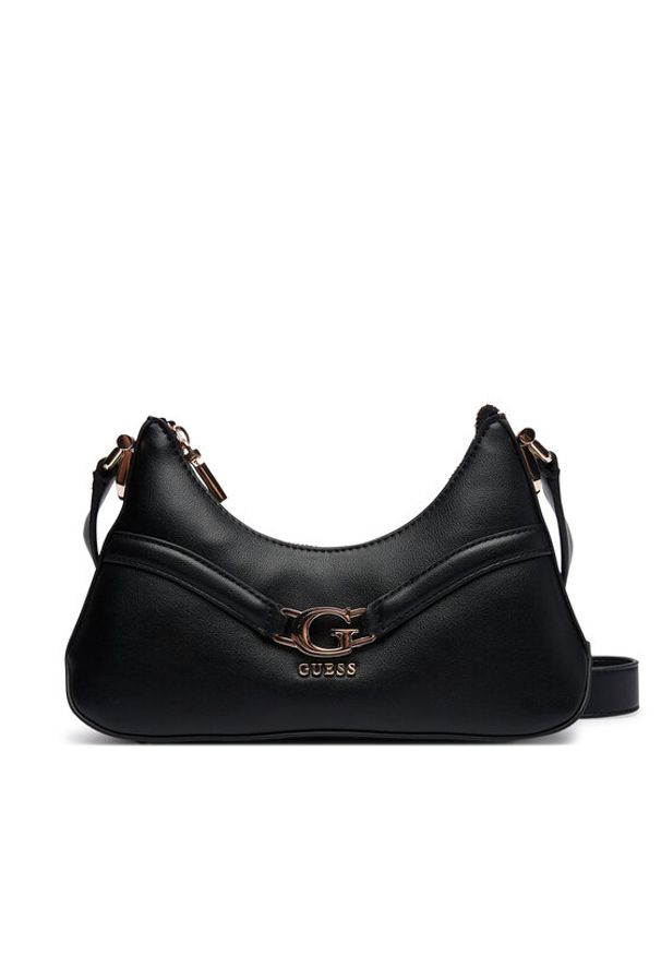 Guess Torebka Dea Mini HWBG79 93730 Czarny. Kolor: czarny. Materiał: skórzane