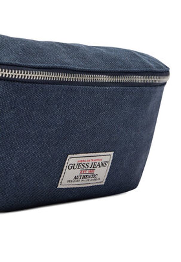 Guess Jeans Torebka CWBEO-GUESS-B-017-09 Granatowy. Kolor: niebieski. Materiał: materiał