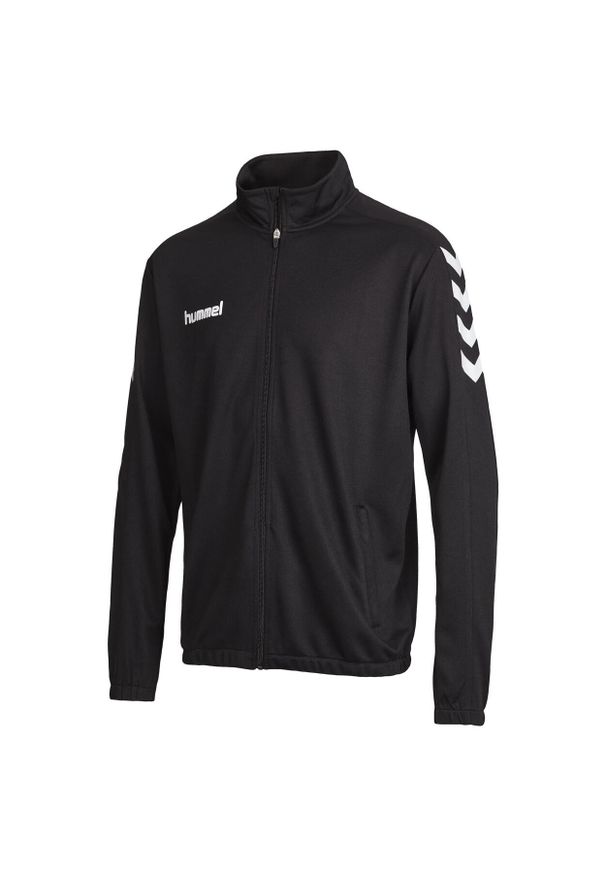 Bluza piłkarska dla dzieci Hummel Core Kids Poly Jacket. Kolor: czarny. Sport: piłka nożna