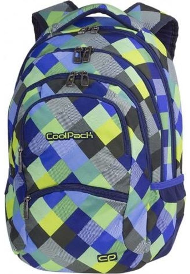 Coolpack Plecak szkolny College Blue patchwork