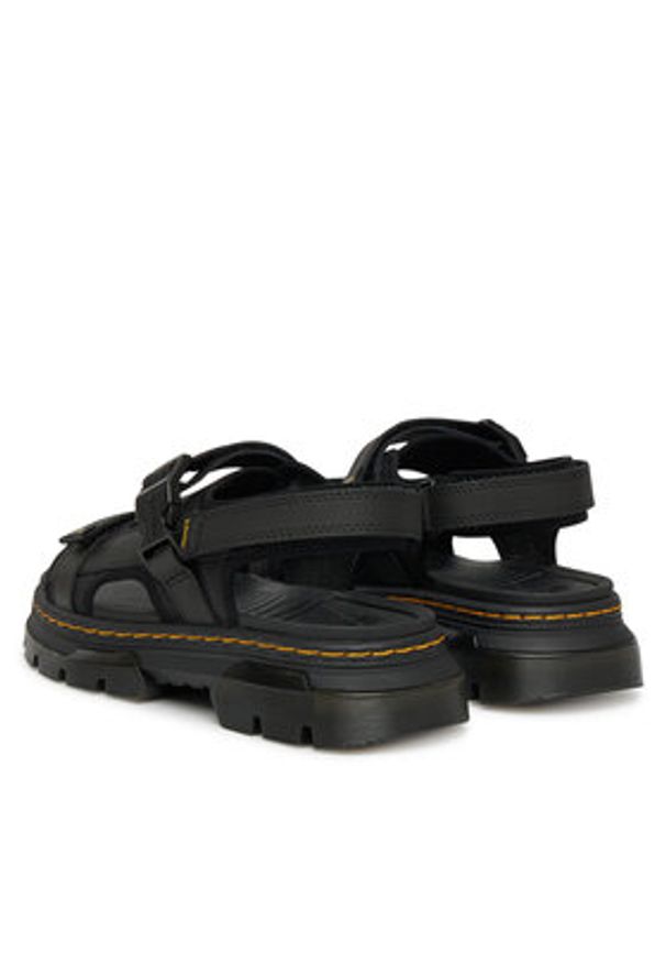 Dr. Martens Sandały DM31560001 Czarny. Kolor: czarny. Materiał: skóra
