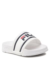 Fila Klapki Morro Bay Slipper Infants 1011430.1FG Biały. Kolor: biały