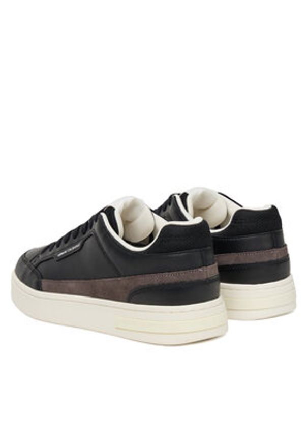 Armani Exchange Sneakersy XM001687 AF17363 M8141 Czarny. Kolor: czarny. Materiał: skóra