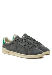 Polo Ralph Lauren Sneakersy Heritage Court II 809955691004 Szary. Kolor: szary. Materiał: zamsz, skóra