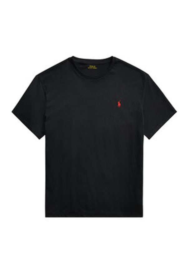 Polo Ralph Lauren T-Shirt 710707087002 Czarny Classic Fit. Typ kołnierza: polo. Kolor: czarny. Materiał: bawełna