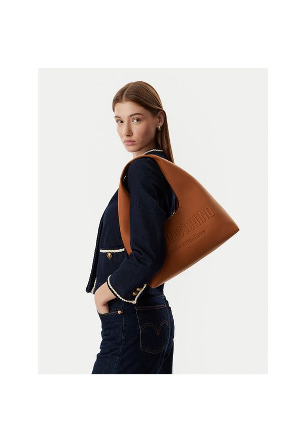 Love Moschino - Torebka LOVE MOSCHINO. Kolor: brązowy