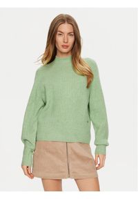 Pepe Jeans Sweter Irma Perkins PL702191 Zielony Regular Fit. Kolor: zielony. Materiał: syntetyk