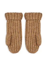 Ugg Rękawiczki dziecięce K Chunky Mitten 100030 Beżowy. Kolor: beżowy. Materiał: akryl, materiał