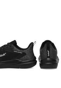 Go Soft Sneakersy MP-123 Czarny. Kolor: czarny. Materiał: materiał #5