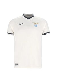 Mizuno - Zewnętrzny strój Lazio Rzym 2025/26. Kolor: biały. Sport: piłka nożna #1